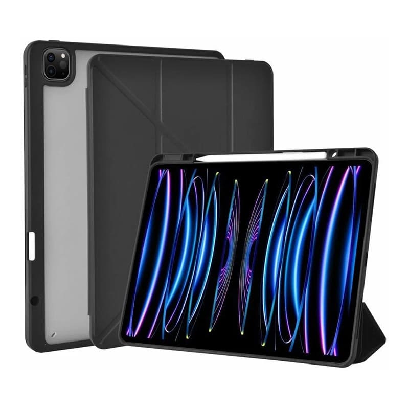 Чехол-книжка WIWU Defender Protective Case для Apple iPad Pro 11 (2024) (полиуретан с подставкой) (черный)