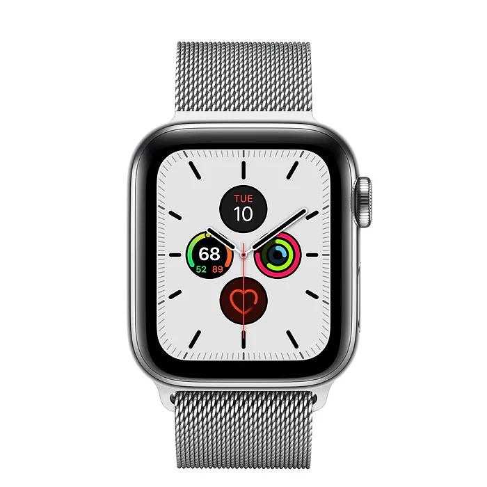 Apple Watch 5 GPS➕Cellularモデル 44mm ステンレス 全ての 家電