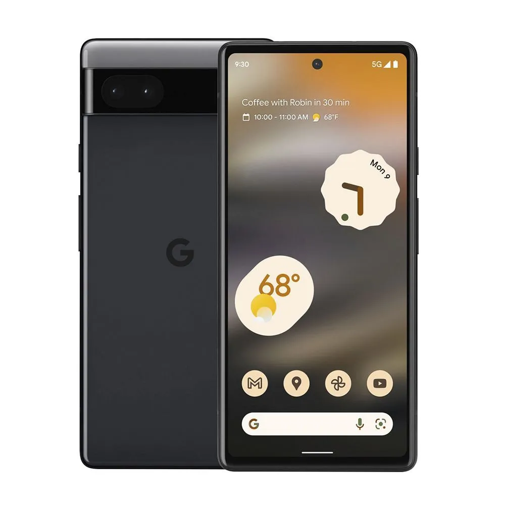 Google Pixel 6A 6/128Gb (Charcoal) купить в Москве! Цена, фото,  характеристики, отзывы.